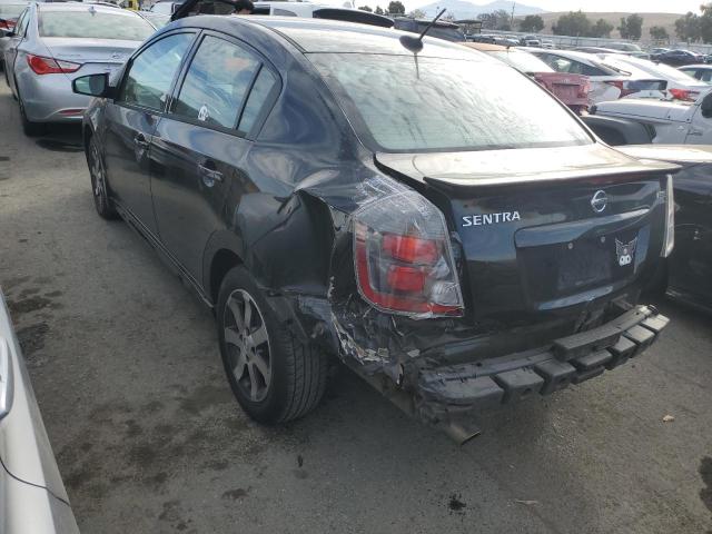 3N1AB6AP8CL637855 - 2012 NISSAN SENTRA 2.0 BLACK photo 2