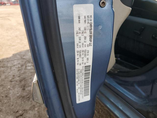 2C4RC1CG5CR210892 - 2012 CHRYSLER TOWN & COU TOURING L BLUE photo 14