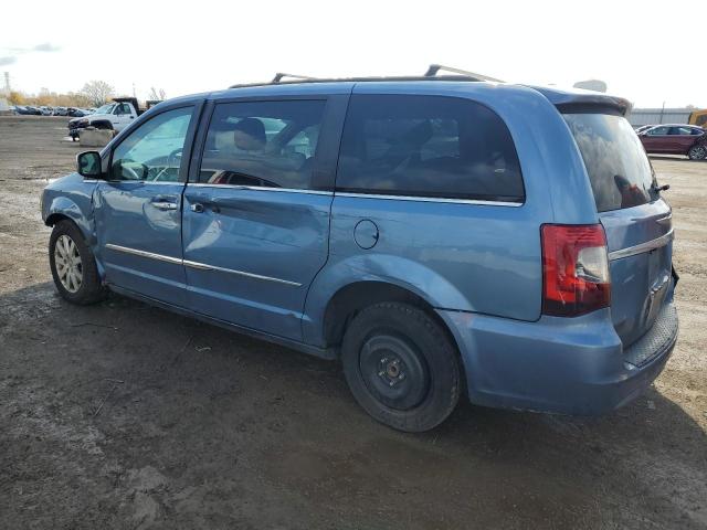 2C4RC1CG5CR210892 - 2012 CHRYSLER TOWN & COU TOURING L BLUE photo 2