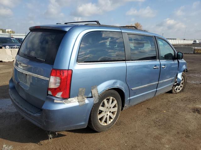 2C4RC1CG5CR210892 - 2012 CHRYSLER TOWN & COU TOURING L BLUE photo 3