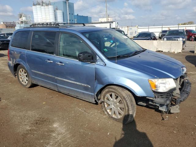 2C4RC1CG5CR210892 - 2012 CHRYSLER TOWN & COU TOURING L BLUE photo 4