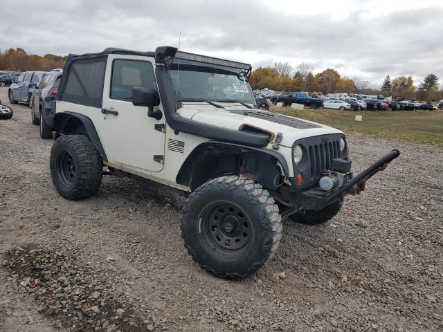 1J4FA24168L582213 - 2008 JEEP WRANGLER X WHITE photo 4