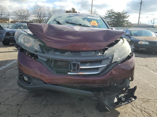 5J6RM4H57EL098866 - 2014 HONDA CR-V EX BURGUNDY photo 5