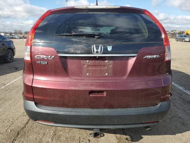 5J6RM4H57EL098866 - 2014 HONDA CR-V EX BURGUNDY photo 6