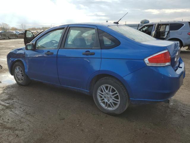 1FAHP3FN3BW143517 - 2011 FORD FOCUS SE BLUE photo 2