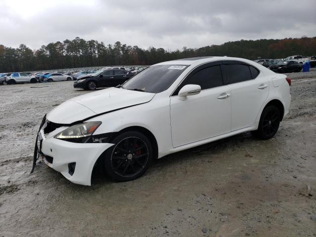 JTHCF5C26D5062838 - 2013 LEXUS IS 250 WHITE photo 1