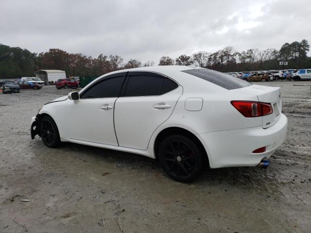 JTHCF5C26D5062838 - 2013 LEXUS IS 250 WHITE photo 2