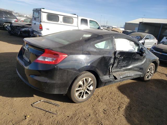 2HGFG3B08DH504576 - 2013 HONDA CIVIC EXL Սև լուսանկար 3