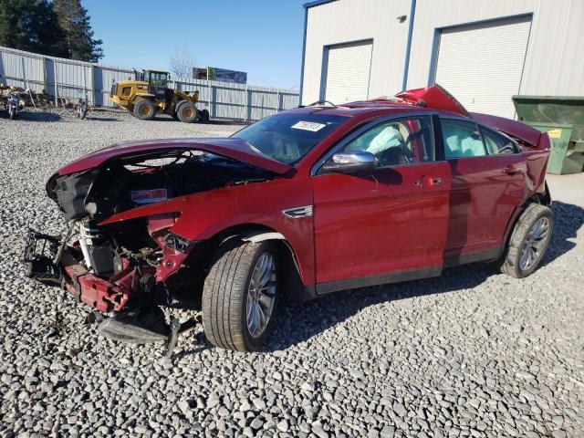 1FAHP2F86HG124063 - 2017 FORD TAURUS LIMITED RED photo 1