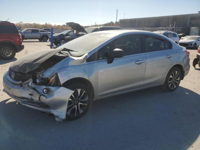 19XFB2F96DE256677 - 2013 HONDA CIVIC EXL ვერცხლისფერი ფოტო 1