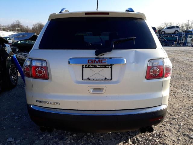 1GKER33DX9J163231 - 2009 GMC ACADIA SLT-2 WHITE photo 6