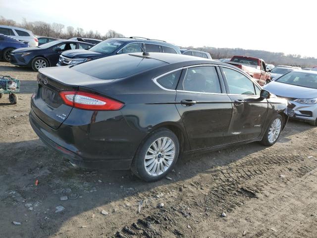 3FA6P0LU8DR170736 - 2013 FORD FUSION SE HYBRID BLACK photo 3