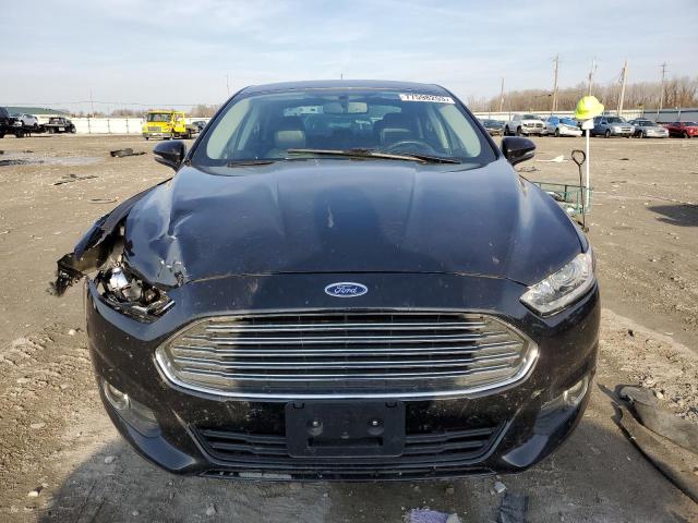 3FA6P0LU8DR170736 - 2013 FORD FUSION SE HYBRID BLACK photo 5