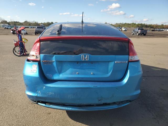 JHMZE2H35BS006885 - 2011 HONDA INSIGHT BLUE photo 6