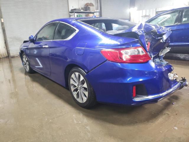 1HGCT1B81DA009305 - 2013 HONDA ACCORD EXL BLUE photo 2