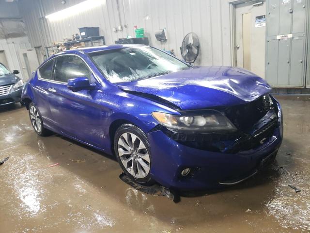 1HGCT1B81DA009305 - 2013 HONDA ACCORD EXL BLUE photo 4