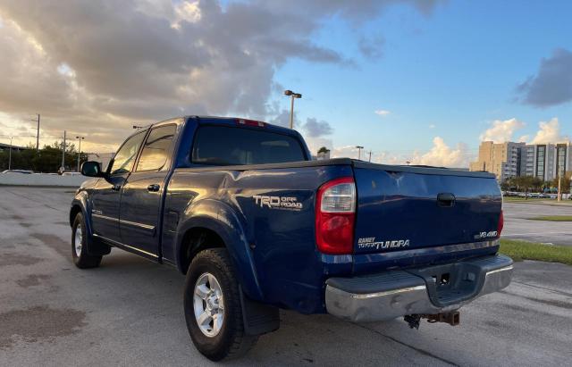 5TBDT44116S533332 - 2006 TOYOTA TUNDRA DOUBLE CAB SR5 BLUE photo 3