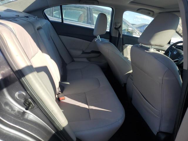 19XFB2F95FE081194 - 2015 HONDA CIVIC EXL ნაცრისფერი ფოტო 10