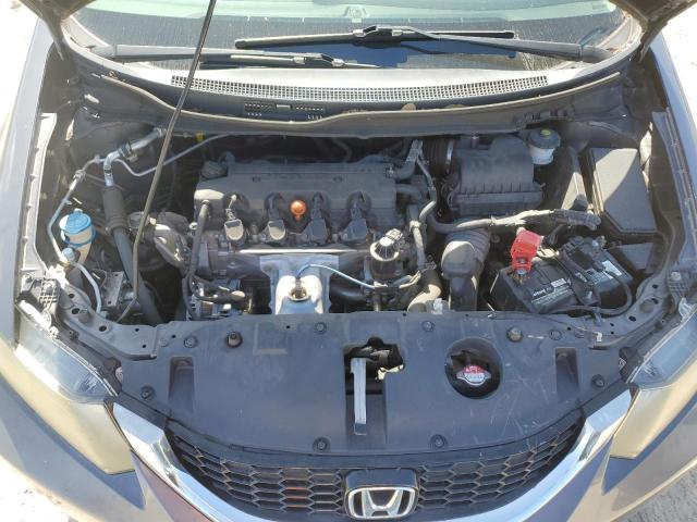 19XFB2F95FE081194 - 2015 HONDA CIVIC EXL ნაცრისფერი ფოტო 11