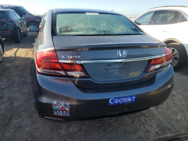 19XFB2F95FE081194 - 2015 HONDA CIVIC EXL ნაცრისფერი ფოტო 6