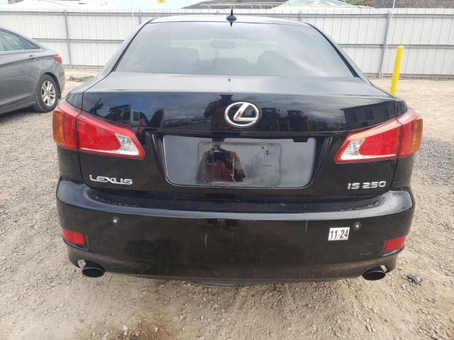 JTHBK262595104506 - 2009 LEXUS IS 250 BLACK photo 6