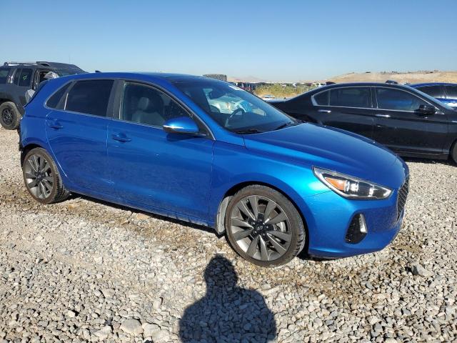 KMHH55LC1JU032985 - 2018 HYUNDAI ELANTRA GT SPORT BLUE photo 4