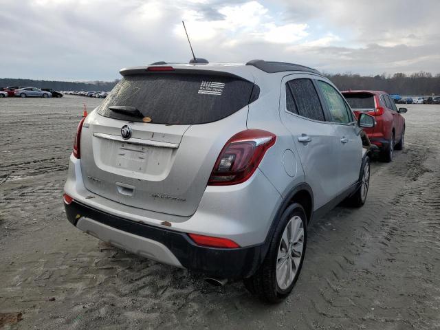 KL4CJASB6HB197541 - 2017 BUICK ENCORE PREFERRED SILVER photo 3