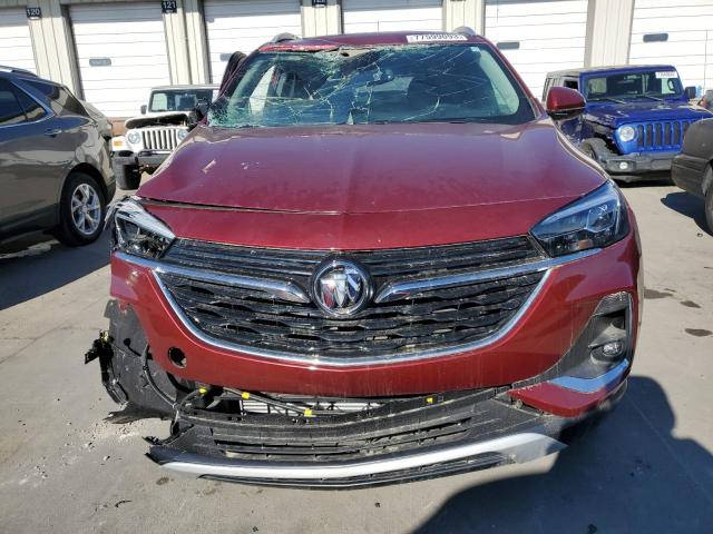 KL4MMGSL9NB122500 - 2022 BUICK ENCORE GX ESSENCE RED photo 5