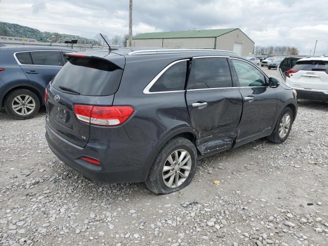 5XYPGDA56JG371316 - 2018 KIA SORENTO LX GRAY photo 3