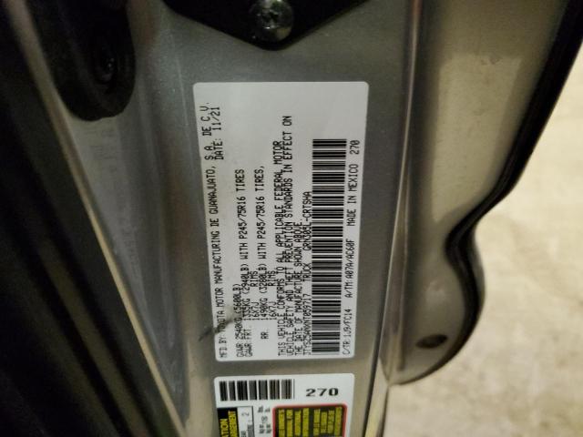 3TYSZ5ANXNT059717 - 2022 TOYOTA TACOMA ACCESS CAB Күміс фото 12