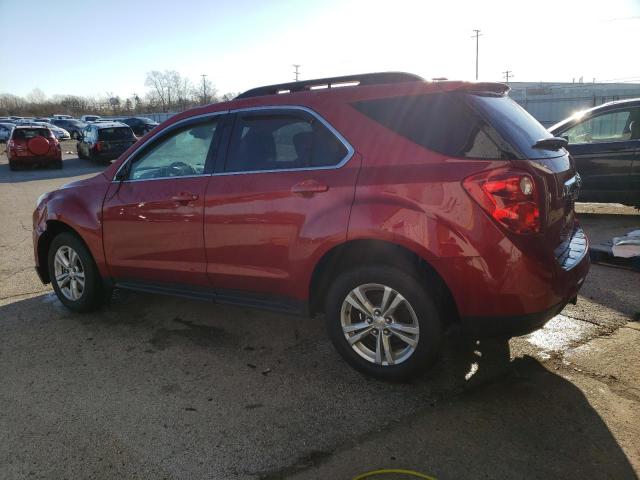 2GNALBEK3F6434390 - 2015 CHEVROLET EQUINOX LT RED photo 2