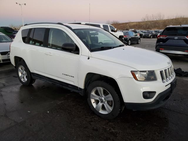 1C4NJDBB1FD437810 - 2015 JEEP COMPASS SPORT WHITE photo 4