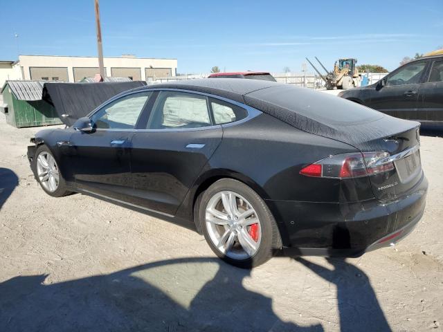 5YJSA1E42GF130204 - 2016 TESLA MODEL S BLACK photo 2