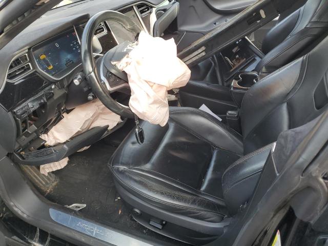 5YJSA1E42GF130204 - 2016 TESLA MODEL S BLACK photo 7