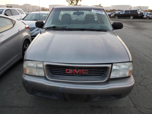 1GTCS195518133089 - 2001 GMC SONOMA TAN photo 5