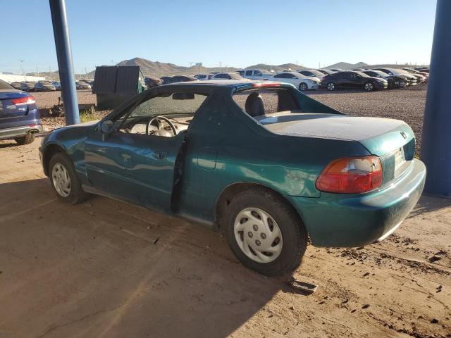 JHMEG1245SS001206 - 1995 HONDA CIVIC DEL SOL S GREEN photo 2