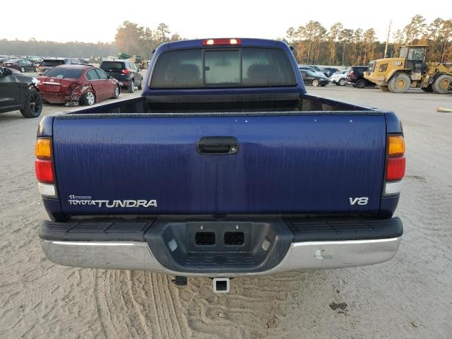 5TBRT3417YS027233 - 2000 TOYOTA TUNDRA ACCESS CAB BLUE photo 6