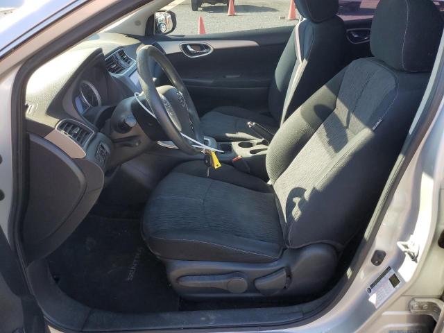 3N1AB7AP8EL674834 - 2014 NISSAN SENTRA S SILVER photo 7