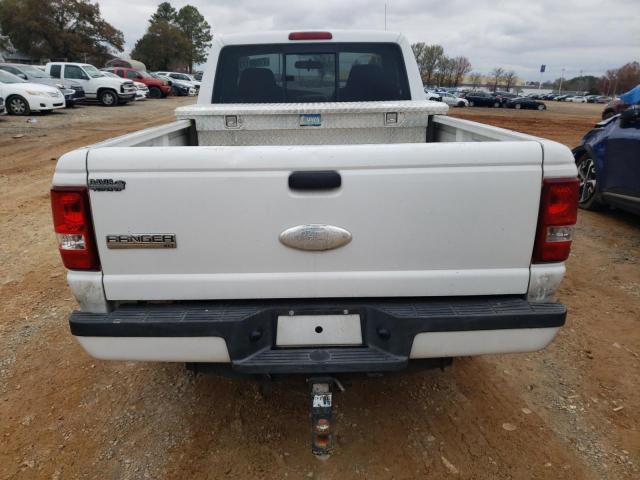 1FTYR10D89PA53793 - 2009 FORD RANGER WHITE photo 6