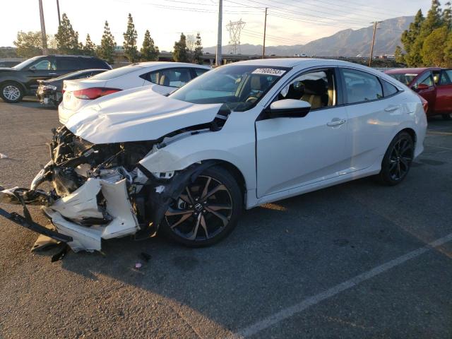 2HGFC2F89MH542047 - 2021 HONDA CIVIC SPORT 白色 照片 1