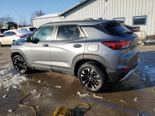 KL79MPSL0NB063376 - 2022 CHEVROLET TRAILBLAZE LT GRAY photo 2