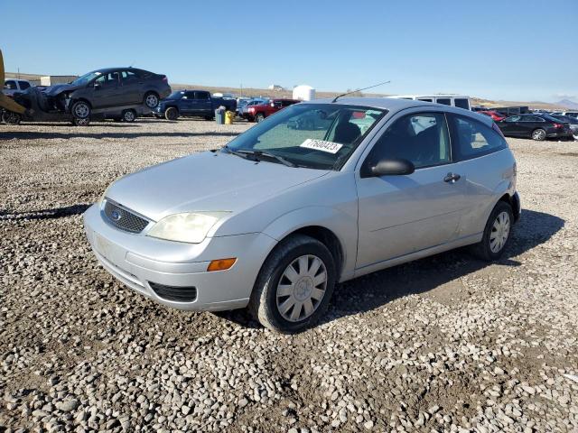 1FAFP31N97W298207 - 2007 FORD FOCUS ZX3 SILVER photo 1