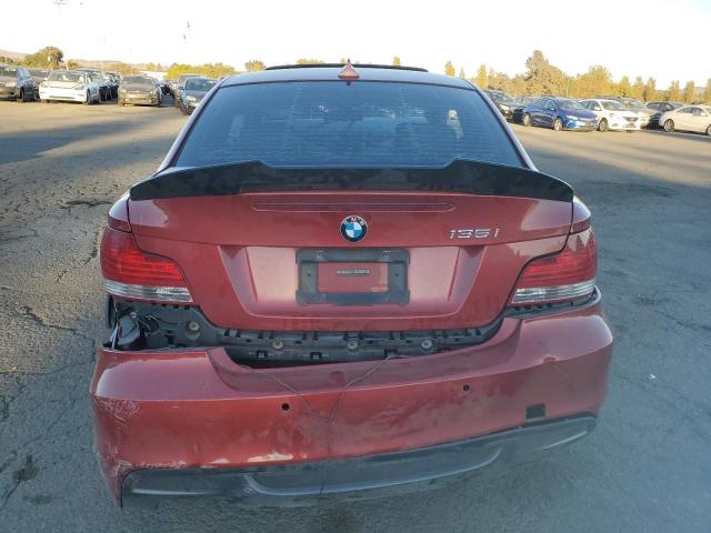 WBAUC73509VK95641 - 2009 BMW 135 I ORANGE photo 6