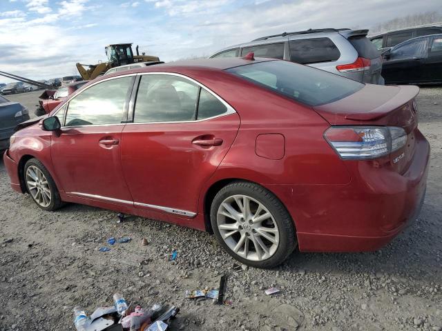 JTHBB1BA2A2005557 - 2010 LEXUS HS 250H RED photo 2