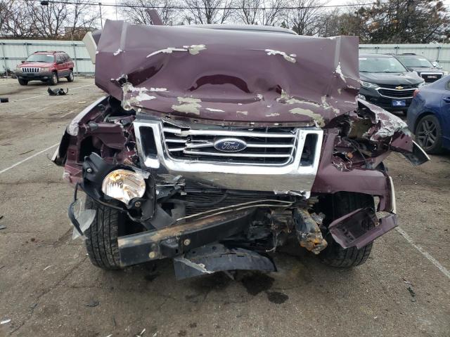 1FMEU64886ZA09882 - 2006 FORD EXPLORER EDDIE BAUER BURGUNDY photo 5