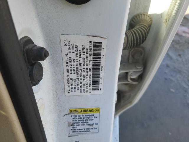 19UUA8F57DA016696 - 2013 ACURA TL TECH WHITE photo 12