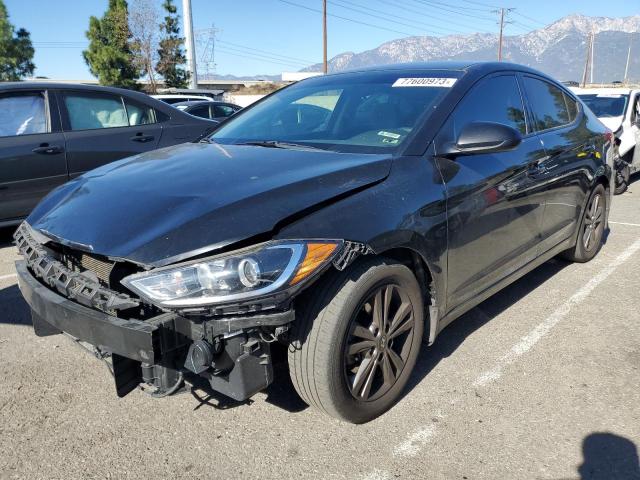 5NPD84LF8JH269286 - 2018 HYUNDAI ELANTRA SEL BLACK photo 1