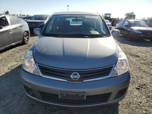 3N1BC1CP8CK299414 - 2012 NISSAN VERSA S GRAY photo 5