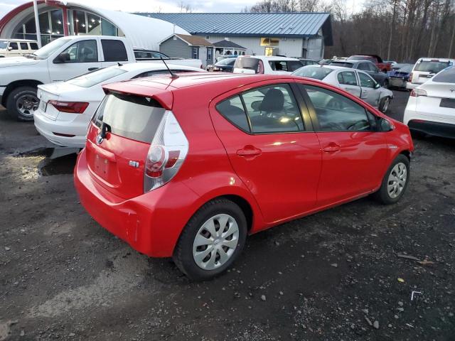 JTDKDTB32D1538771 - 2013 TOYOTA PRIUS C RED photo 3