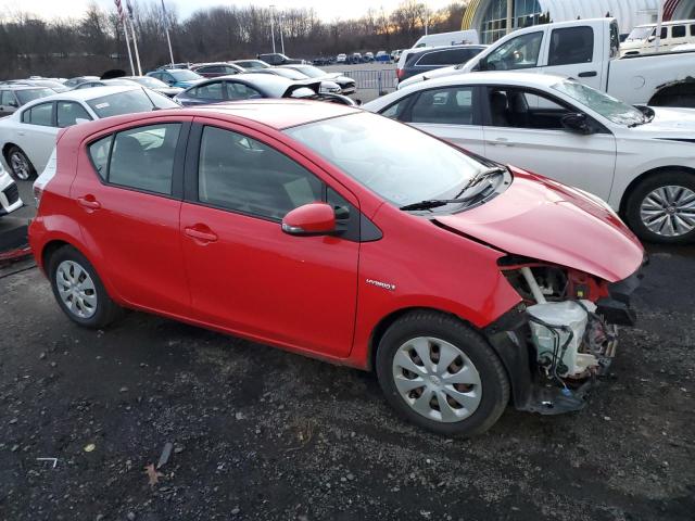 JTDKDTB32D1538771 - 2013 TOYOTA PRIUS C RED photo 4